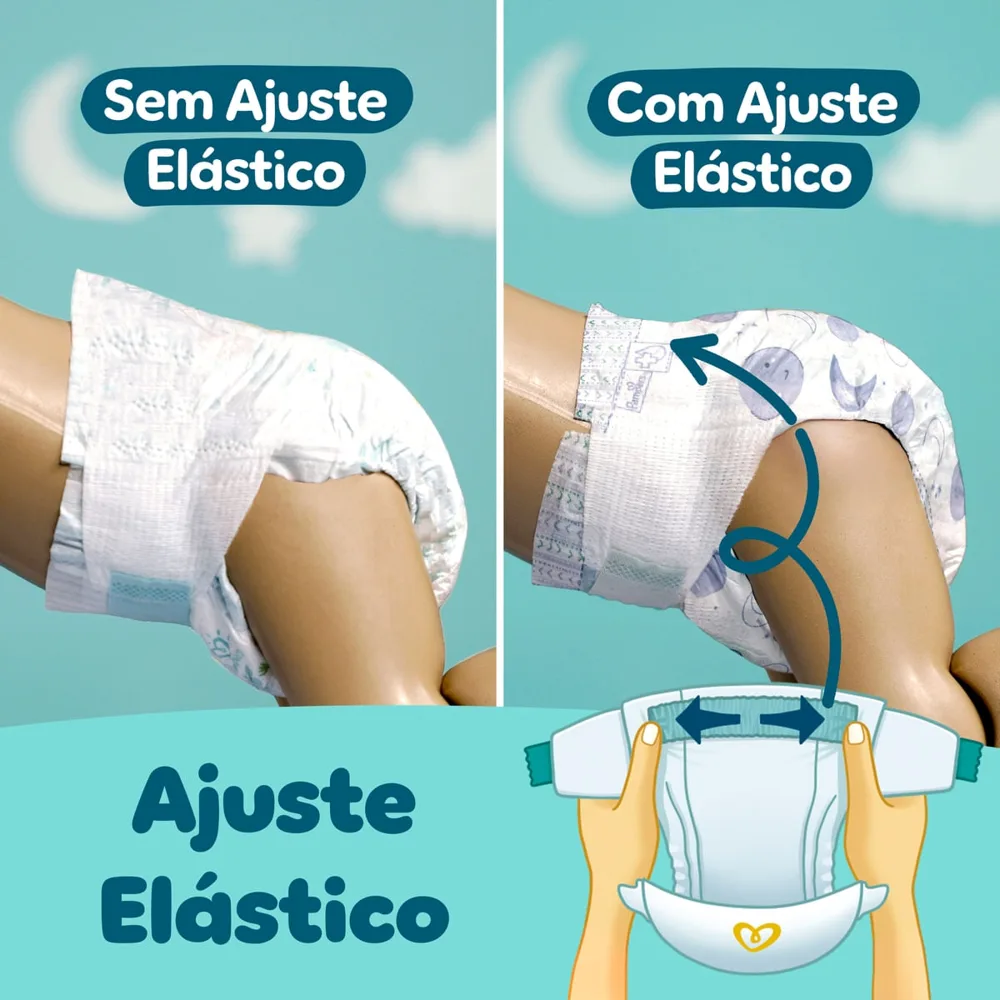 Fralda Pampers Premium Care M 80 Unidades