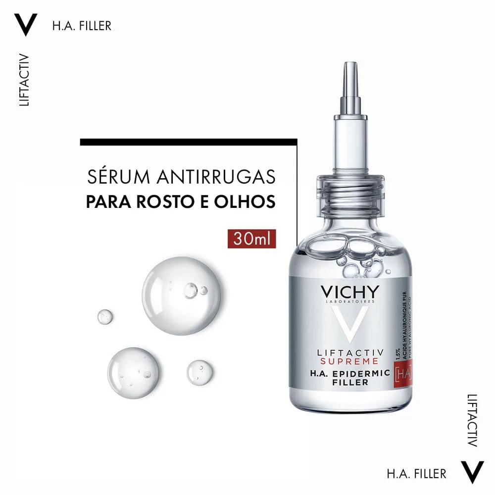 Serum Anti-Idade Vichy Liftactive Supreme HA Epidermic Filler 30ml