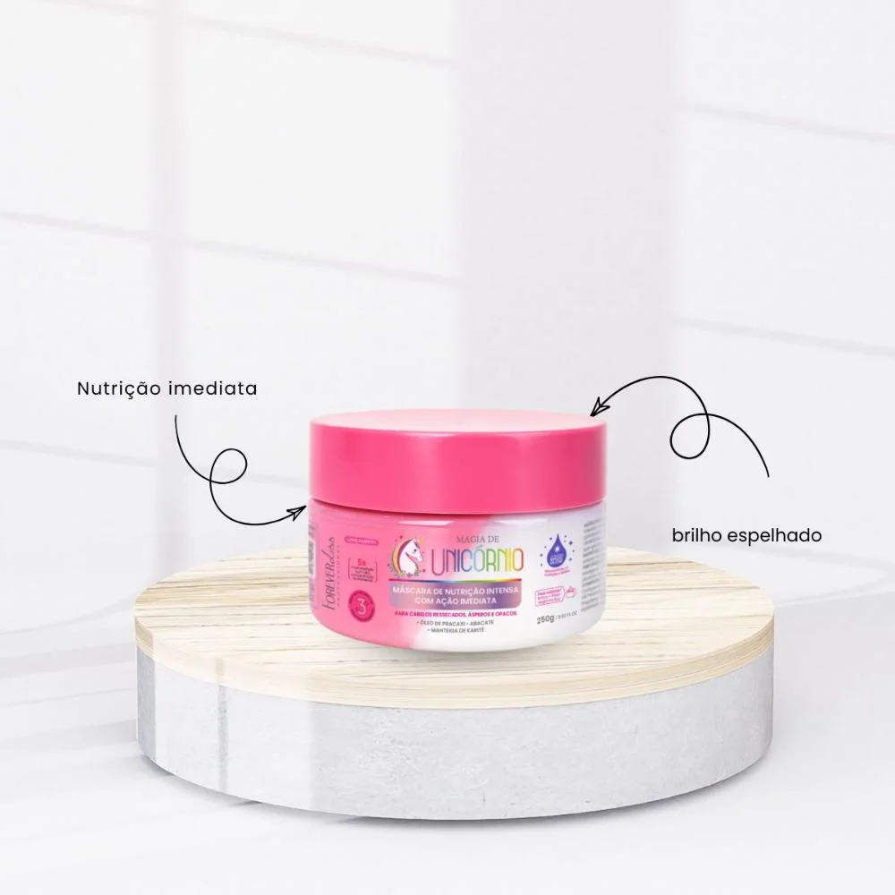 Forever Liss - Máscara Magia de Unicórnio Nutrição - 250g