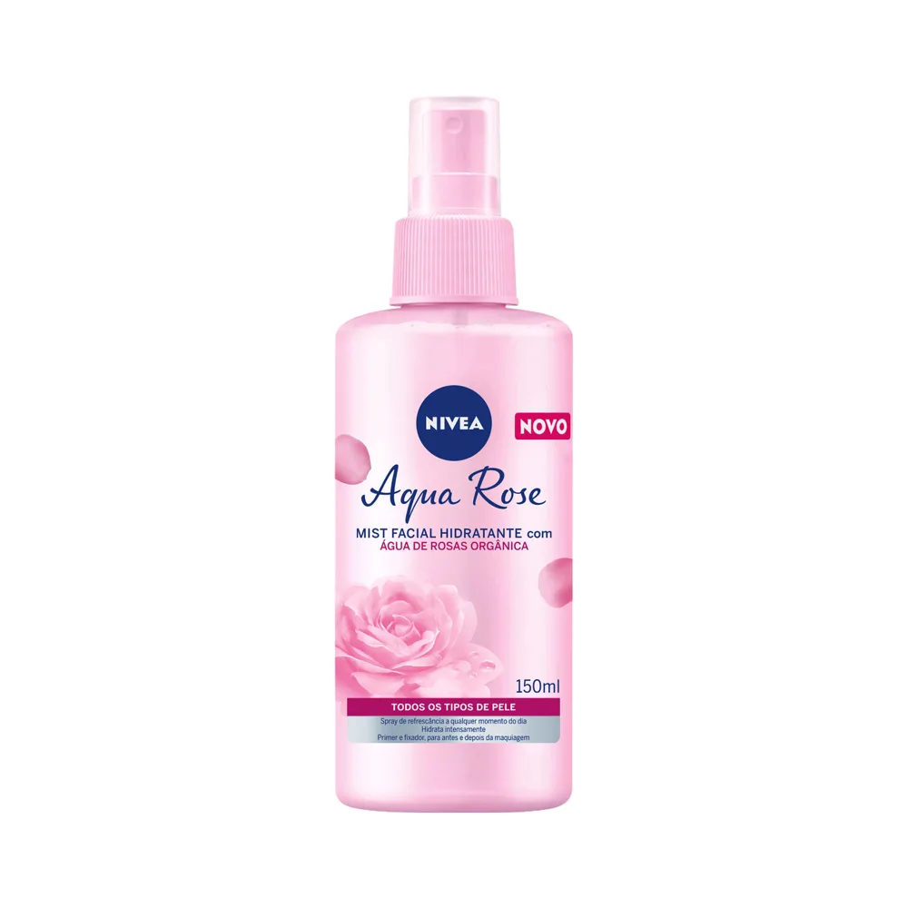 Hidratante Facial Nivea Aqua Rose em Spray 150ml