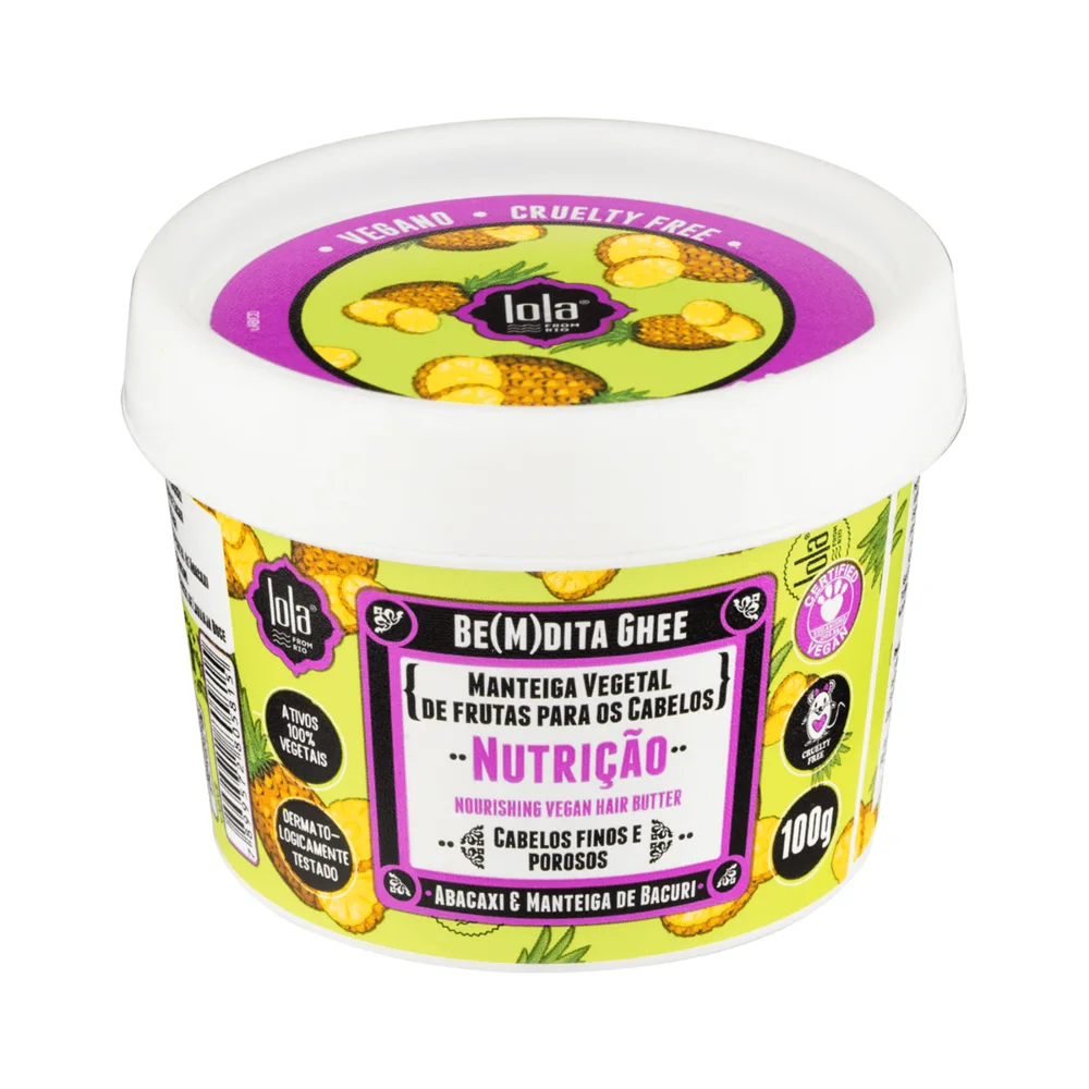 Máscara Capilar Lola Be(M)dita Ghee Nutrição 100g