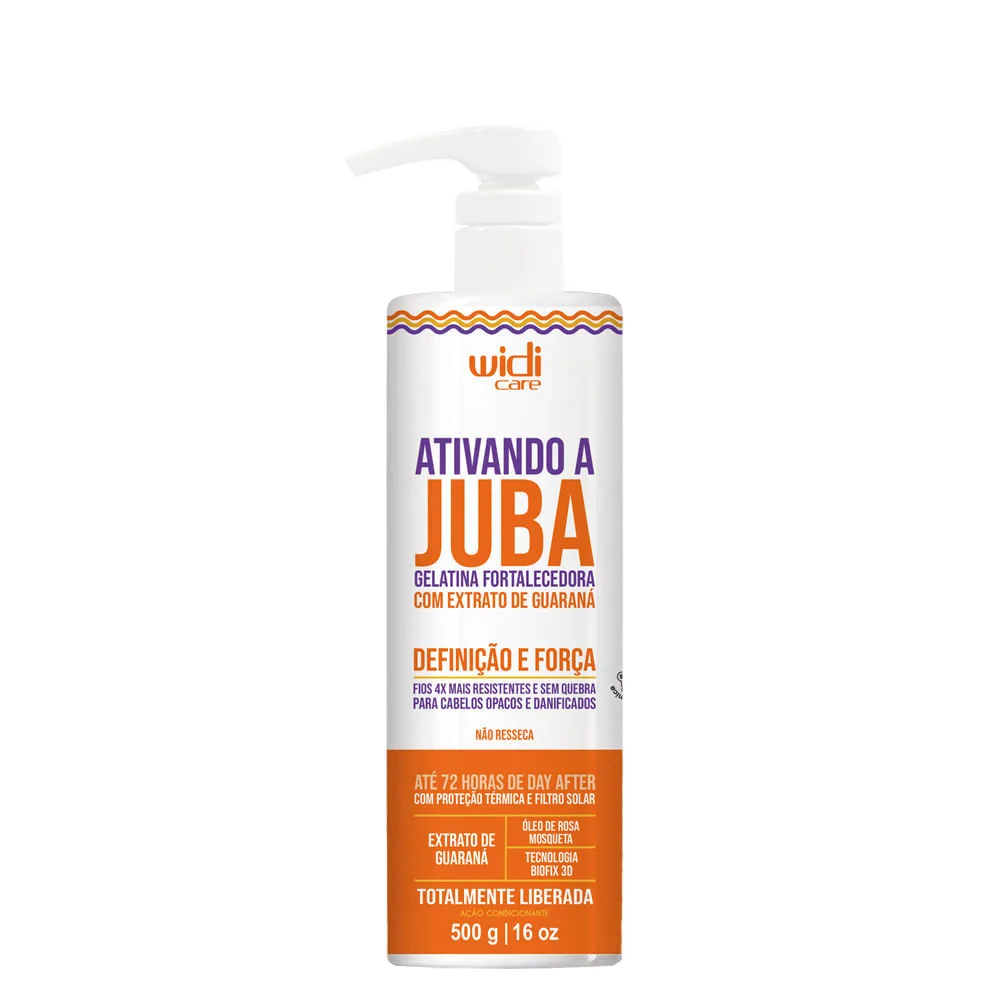 Gelatina Widi Care Juba Ativando a Juba Fortalecedora 500g