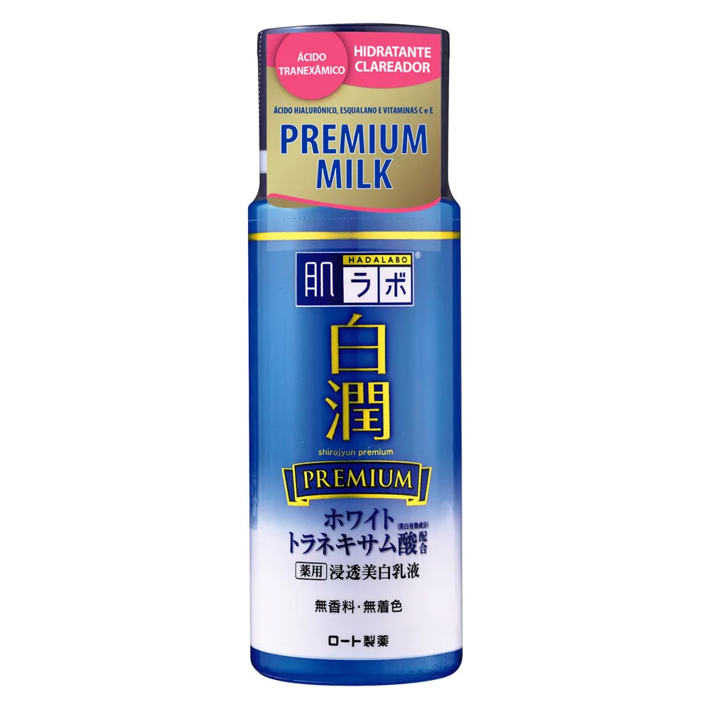 Hidratante Facial Hada Labo Shirojyun Premium Clareador Milk 140ml