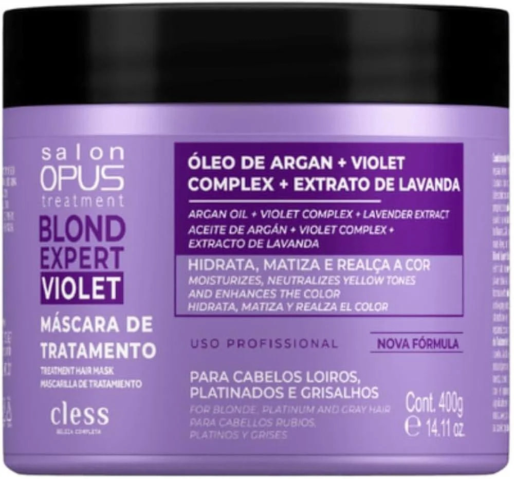 Salon Opus - Blond Expert Violet - Máscara Capilar - 400g