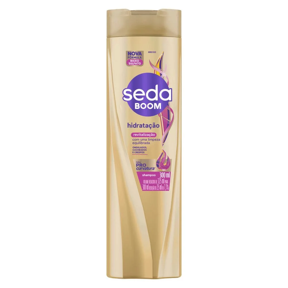 Shampoo Seda Boom Hidratação Revitalização 300ml