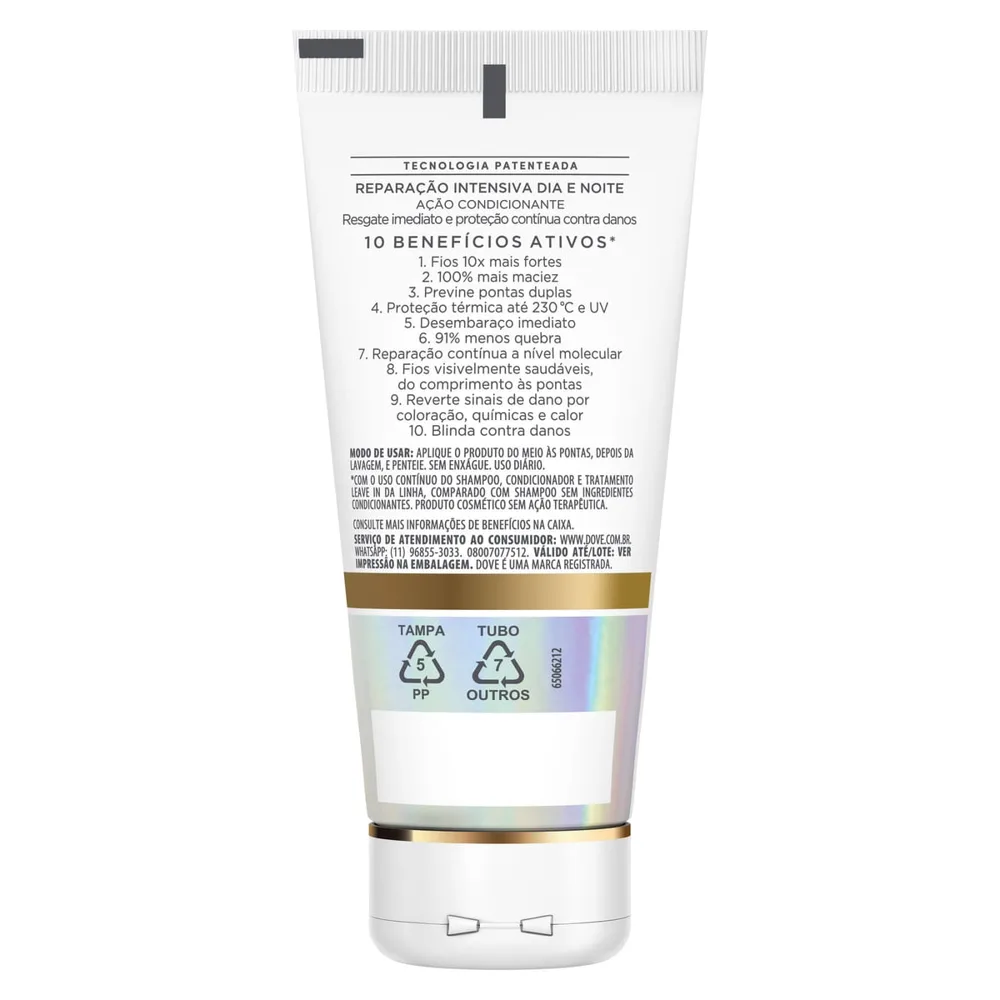 Leave-in Dove Bond Repair + Peptídeo 50ml