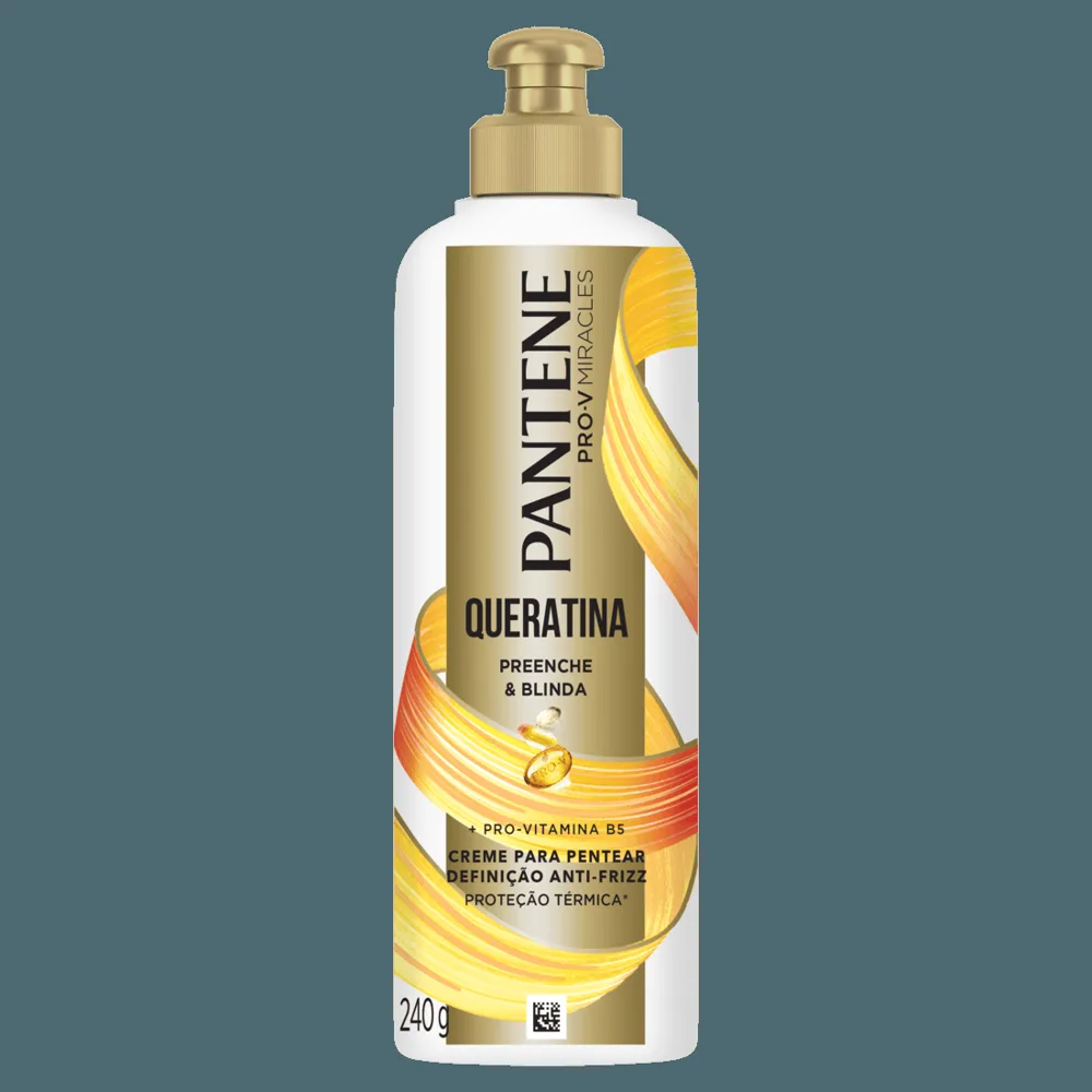 Creme de Pentear Pantene Pro-V Miracles Queratina Preenche & Blinda 240g