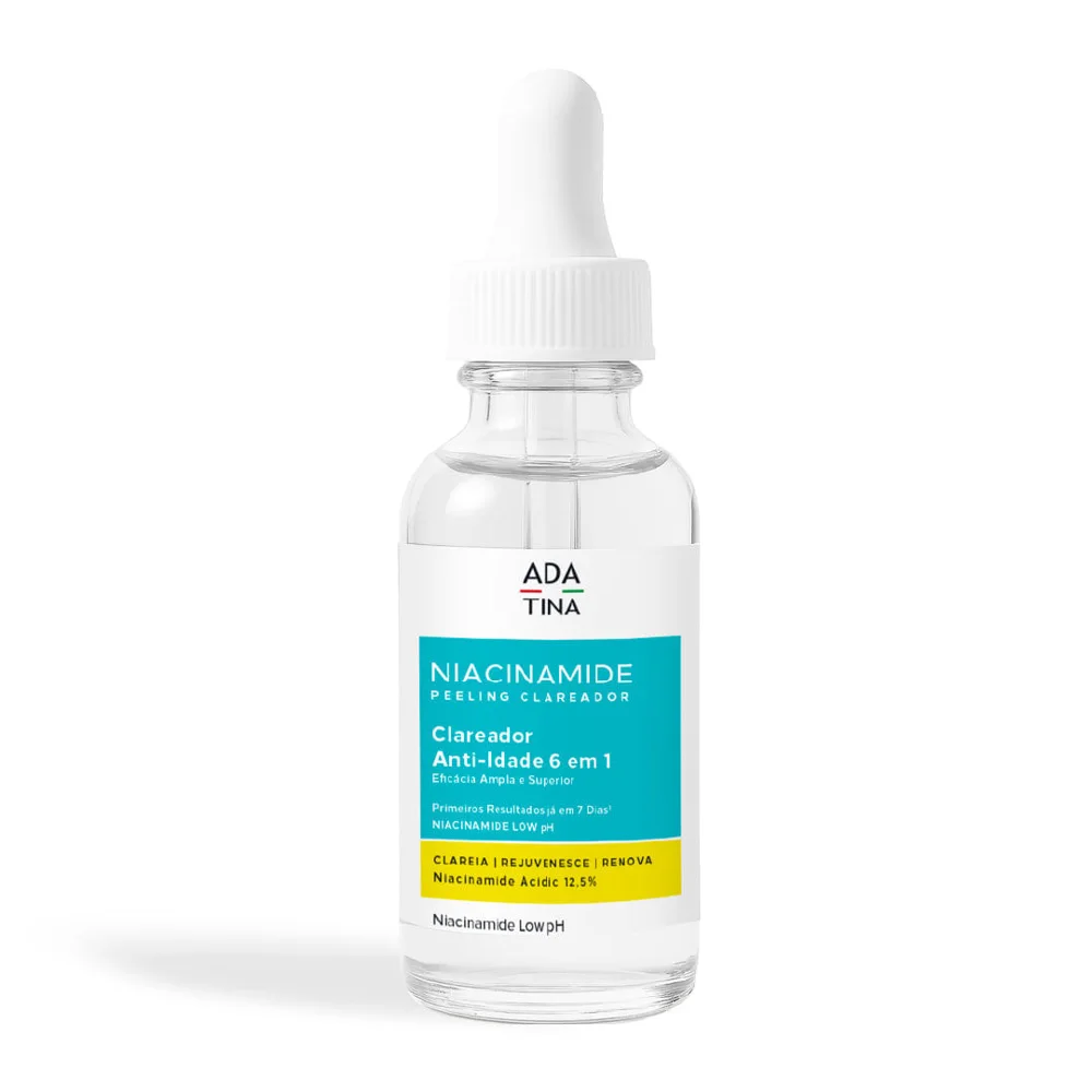 Sérum Clareador Anti-idade AHA e BHA Niacinamide Peeling 30ml