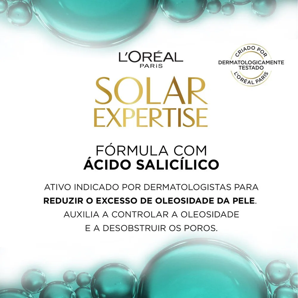 Protetor Solar Facial Solar Expertise Antioleosidade FPS60 40g