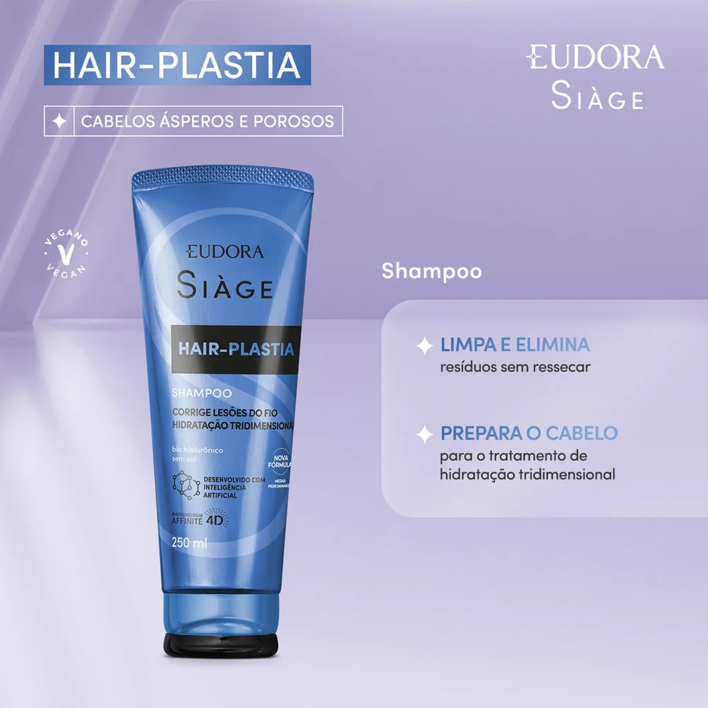 Shampoo Eudora Siàge Hair-Plastia 250ml