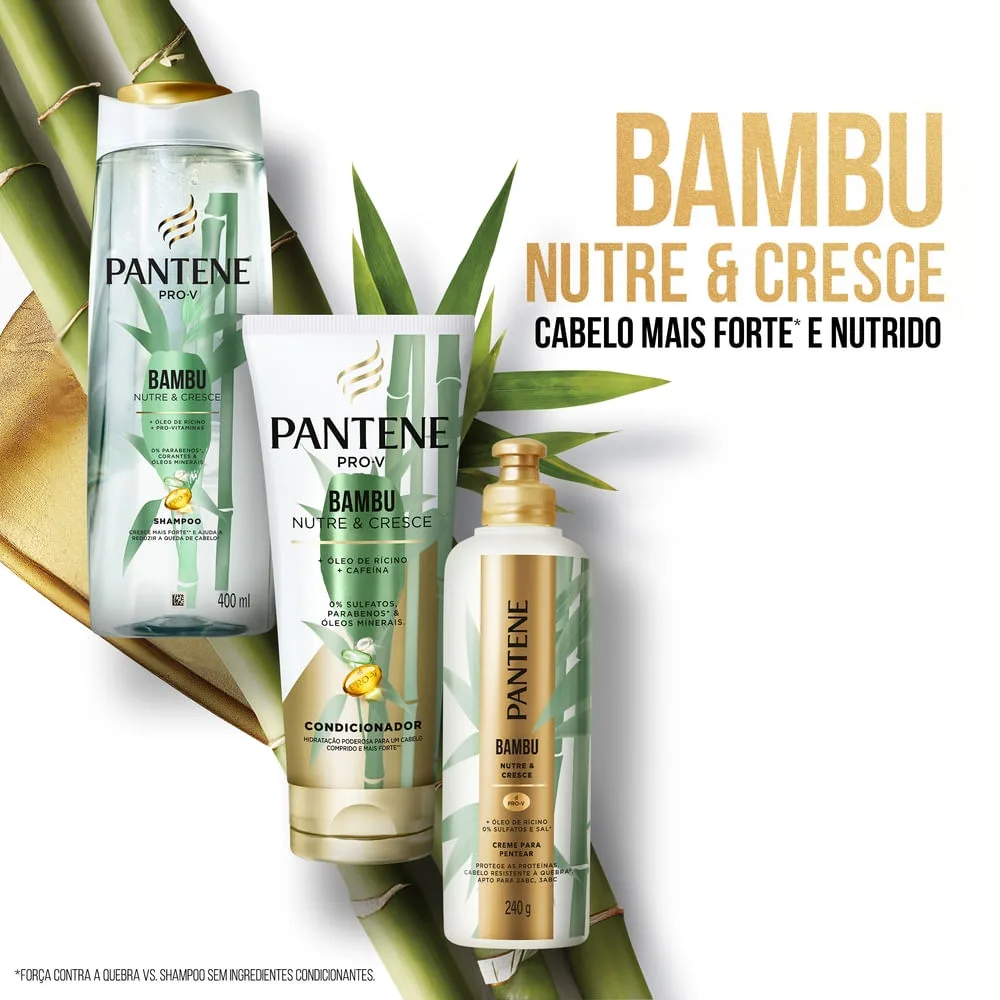 Creme de Pentear Pantene Pro-V Bambu Nutre & Cresce 240g
