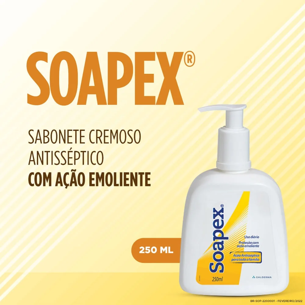 Sabonete Líquido Soapex Cremoso 250ml