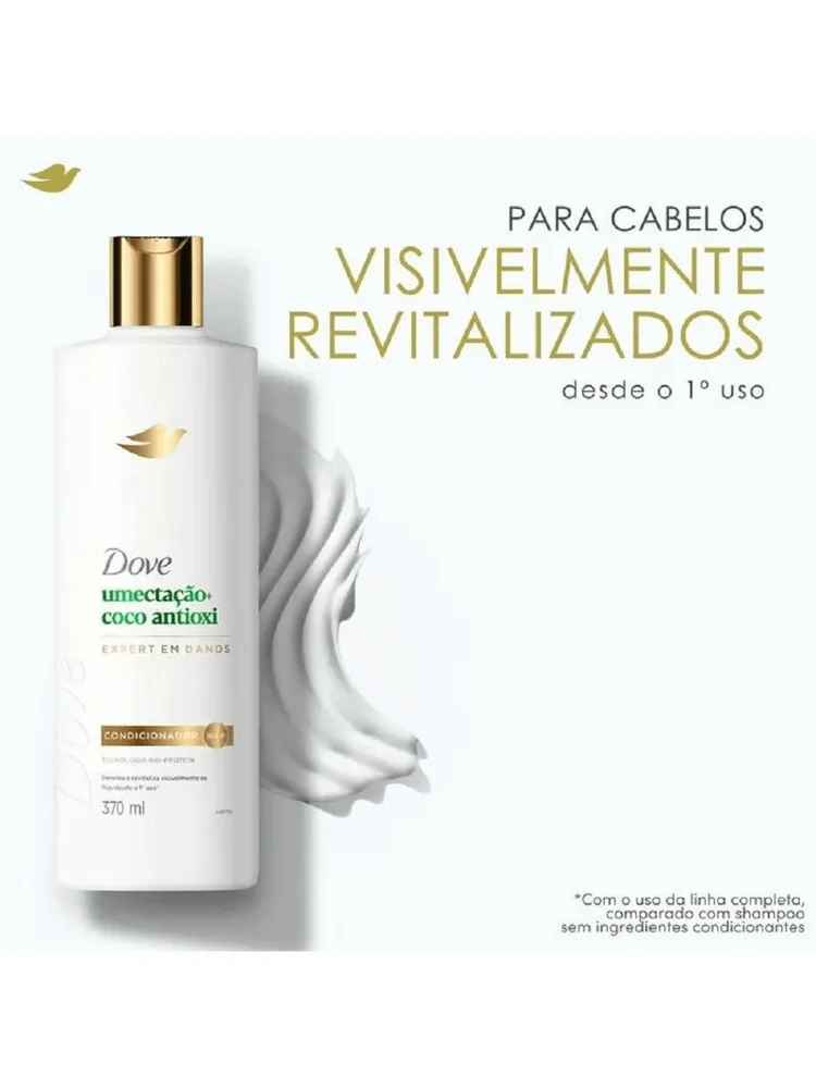 Condicionador Dove Umectação + Coco Antioxi 370ml