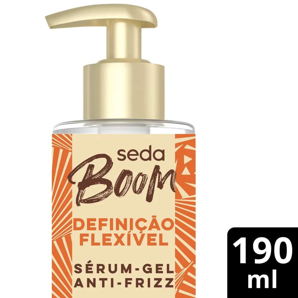 Creme de Pentear Seda Boom Movimento dos Cachos Definição Flexível 200ml