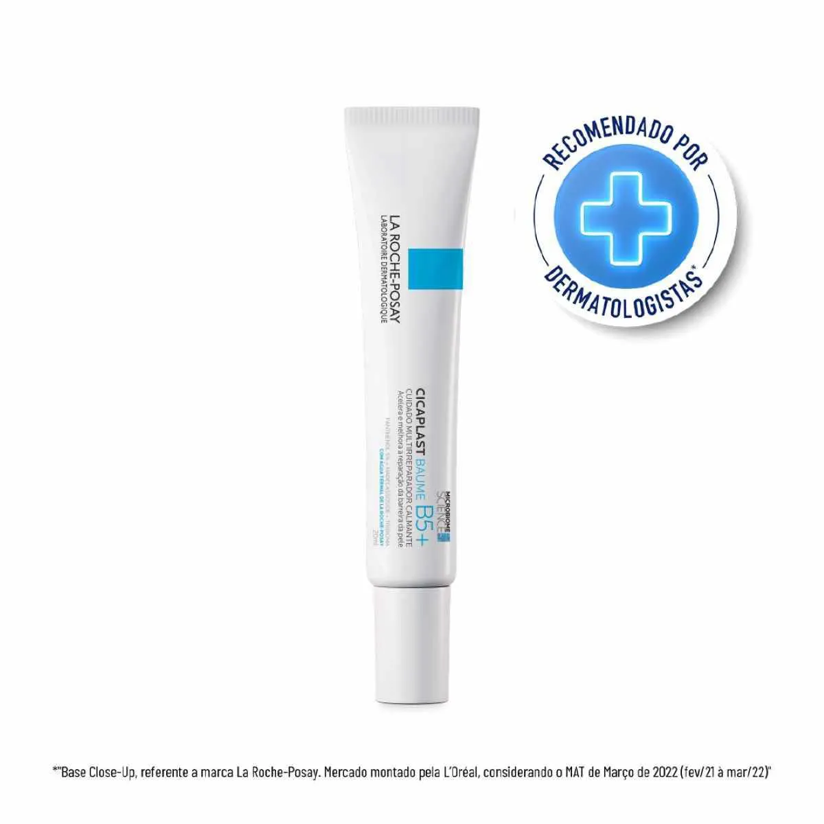 Creme Multirreparador Calmante Cicaplast Baume B5+ La Roche-Posay Reparação Calmante Portátil 20ml