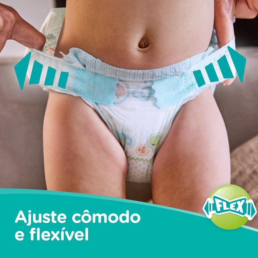 Fralda Pampers Confort Sec Xg - 34 Unidades