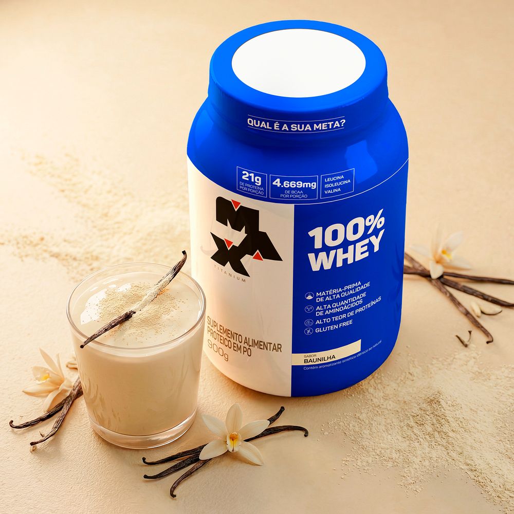 100% Whey Pote 900g