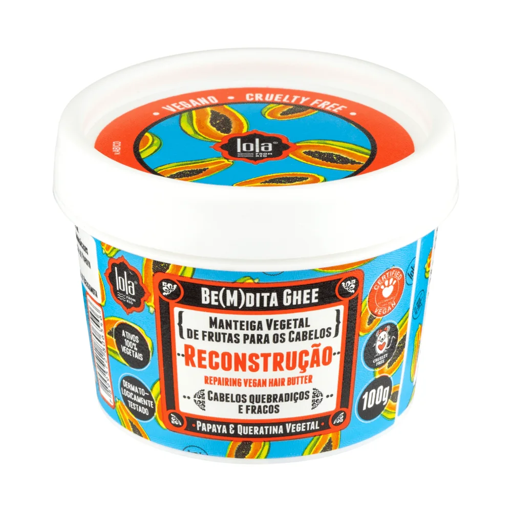 Máscara Capilar Lola Be(M)dita Ghee Reconstrução 100g