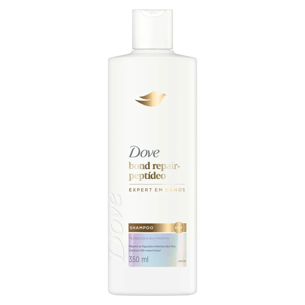 Shampoo Dove Bond Repair + Peptídeo 350ml