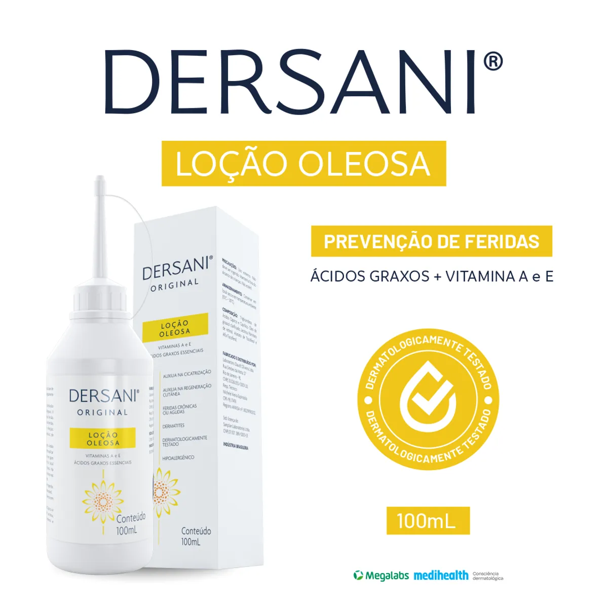 Dersani Óleo Hidratante e Dermoprotetor 100ml