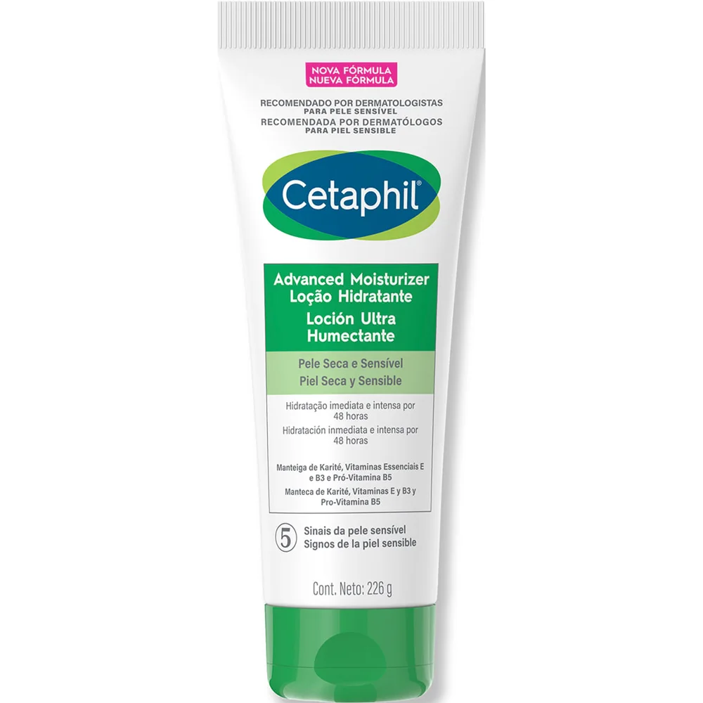 Loção Corporal Cetaphil Advanced Moisturizer Hidratante 226g