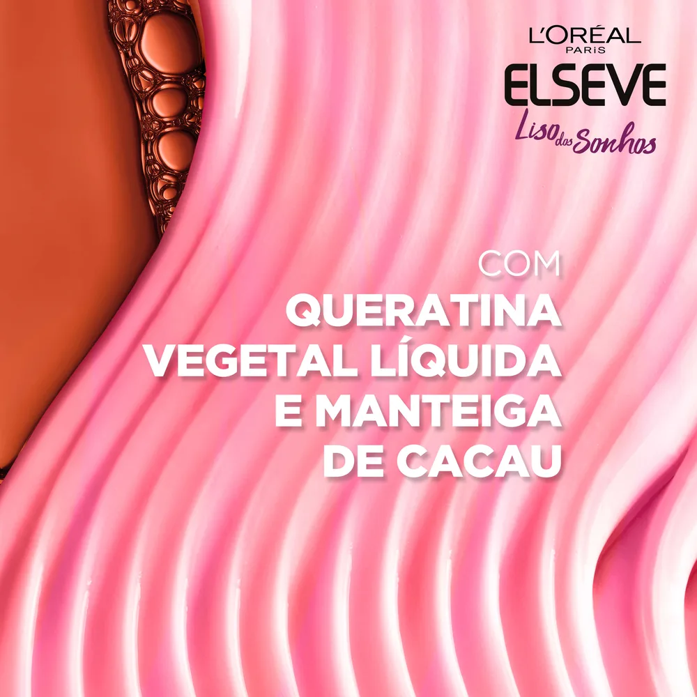 Condicionador Elseve Liso dos Sonhos Desmaia Fios 200ml