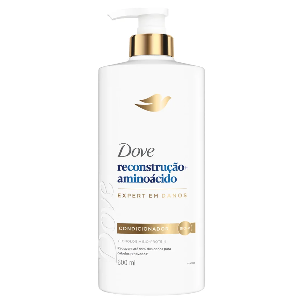 Condicionador Dove Reconstrução + Aminoácido Frasco 600ml