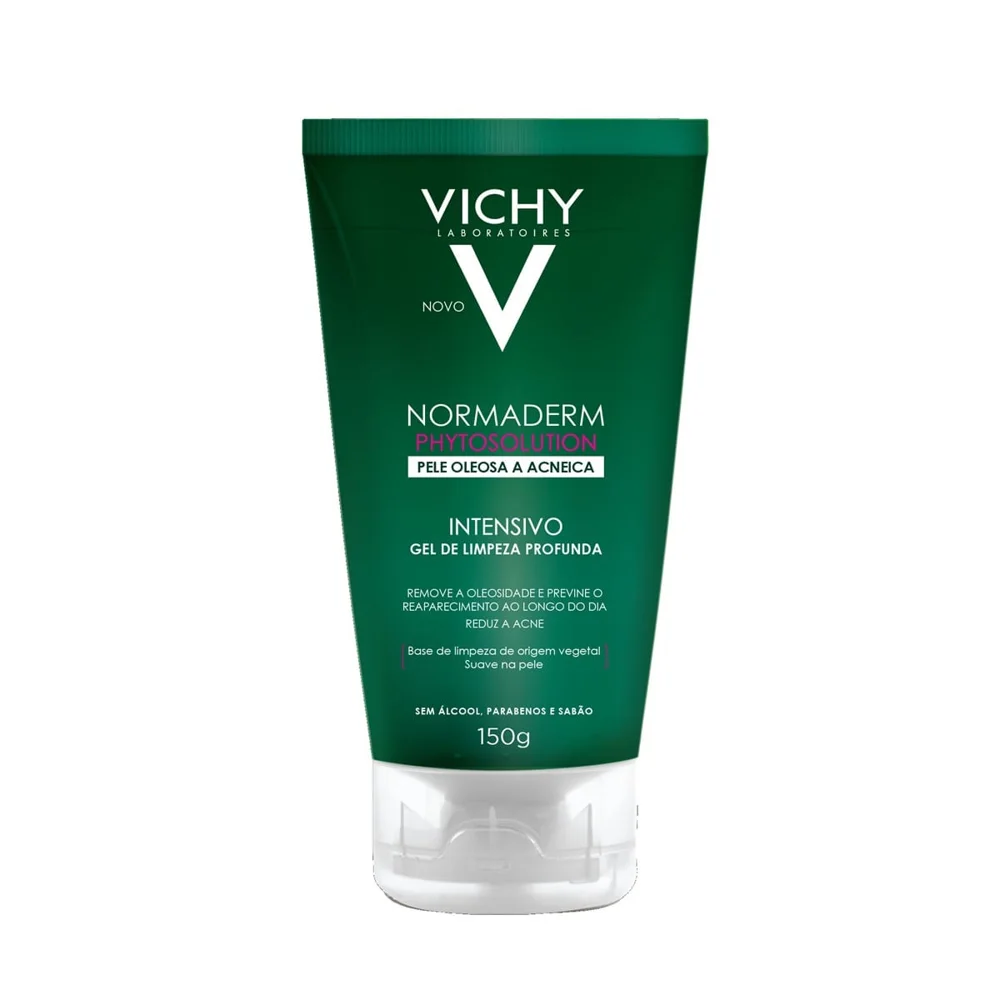 Gel de Limpeza Facial Vichy Normaderm Phytosolution com Ácido Salicílico 150g