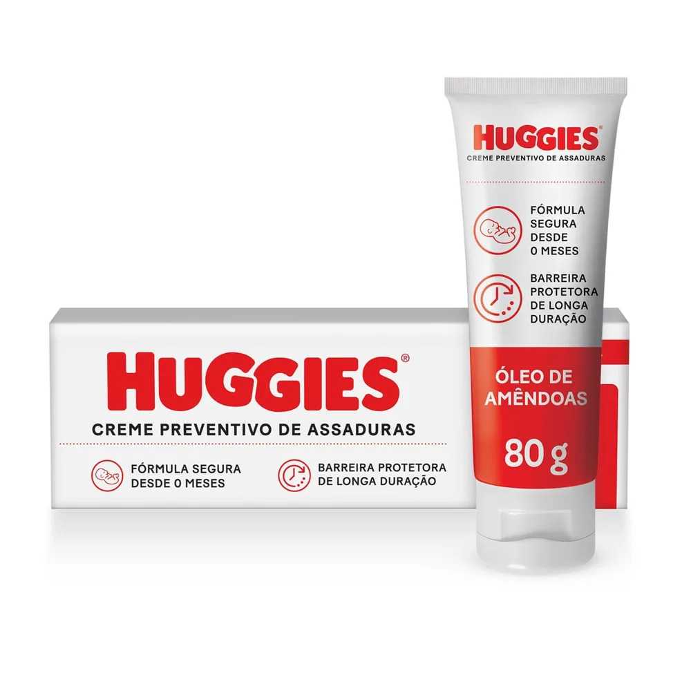 Creme Preventivo de Assaduras Huggies Pele Protegida 80g