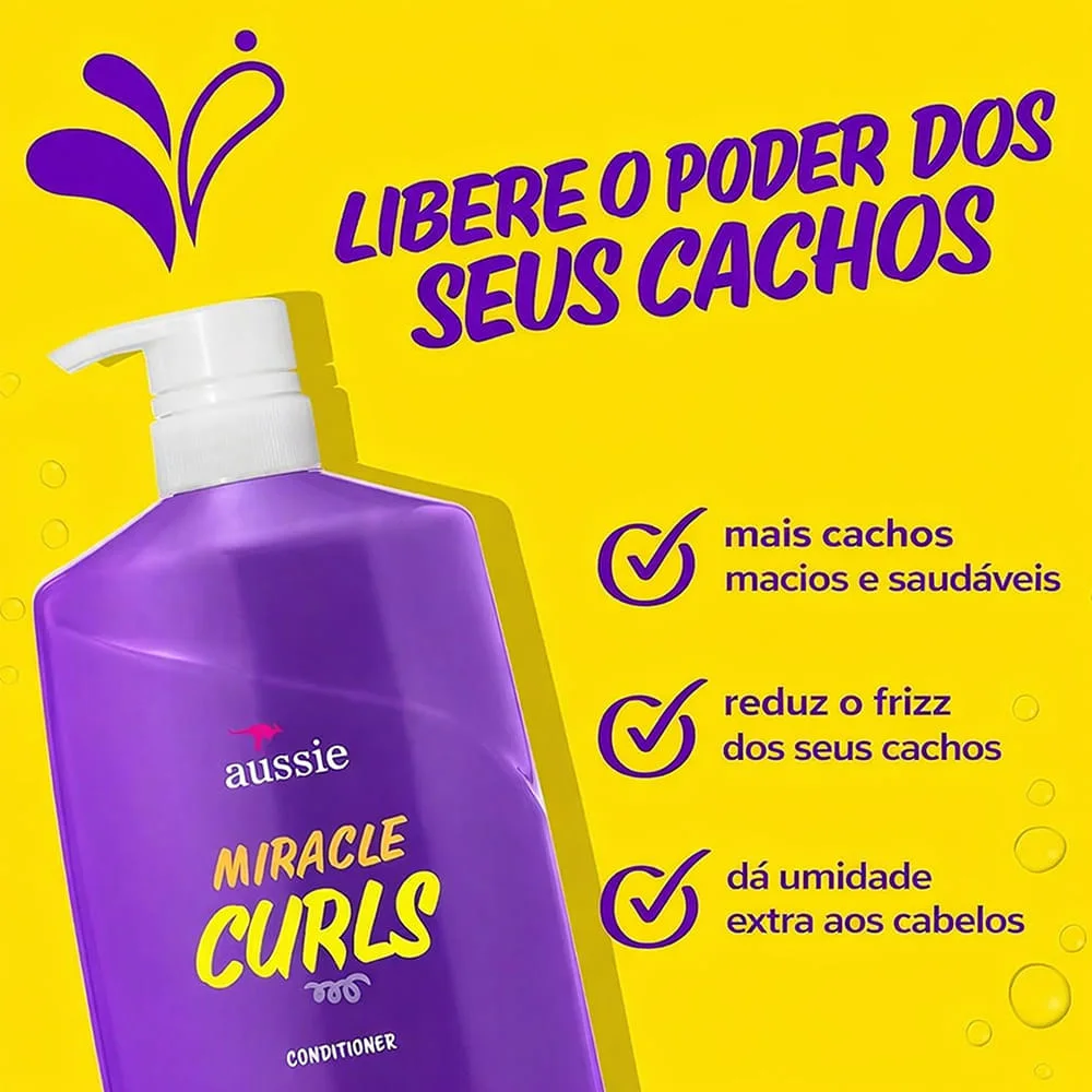Aussie Miracle Curls - Condicionador