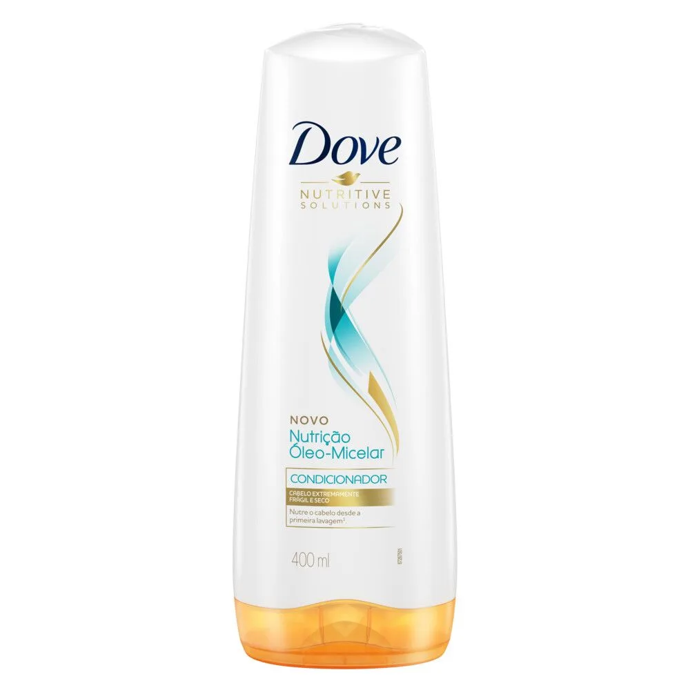 Condicionador Dove Brilho + Óleo Micelar 400ml