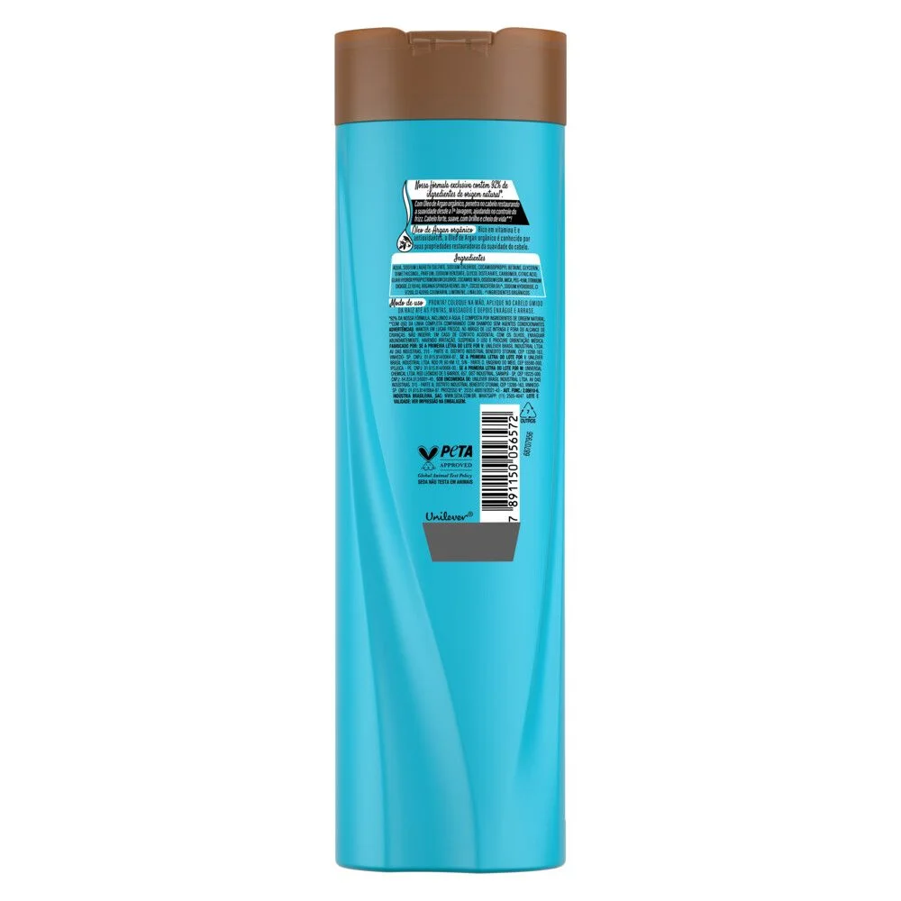 Shampoo Seda Joias do Sertão Raiz Limpa Ponta Sedosa! Babosa + Óleo de Coco 325ml