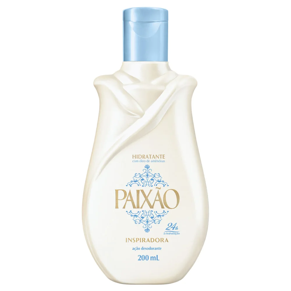 Loção Hidratante Paixão Inspiradora Rosas Brancas desodorante  200ml