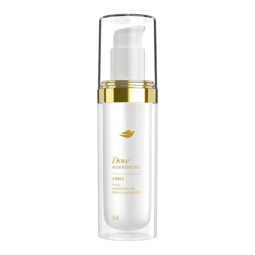 Sérum Facial Dove Regenerative 3 em 1 FPS 30 50ml