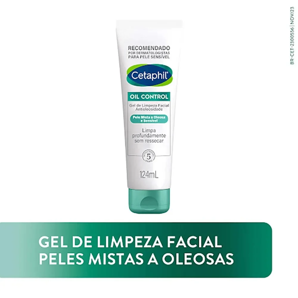 Gel de Limpeza Facial Cetaphil Oil Control Antioleosidade 124ml