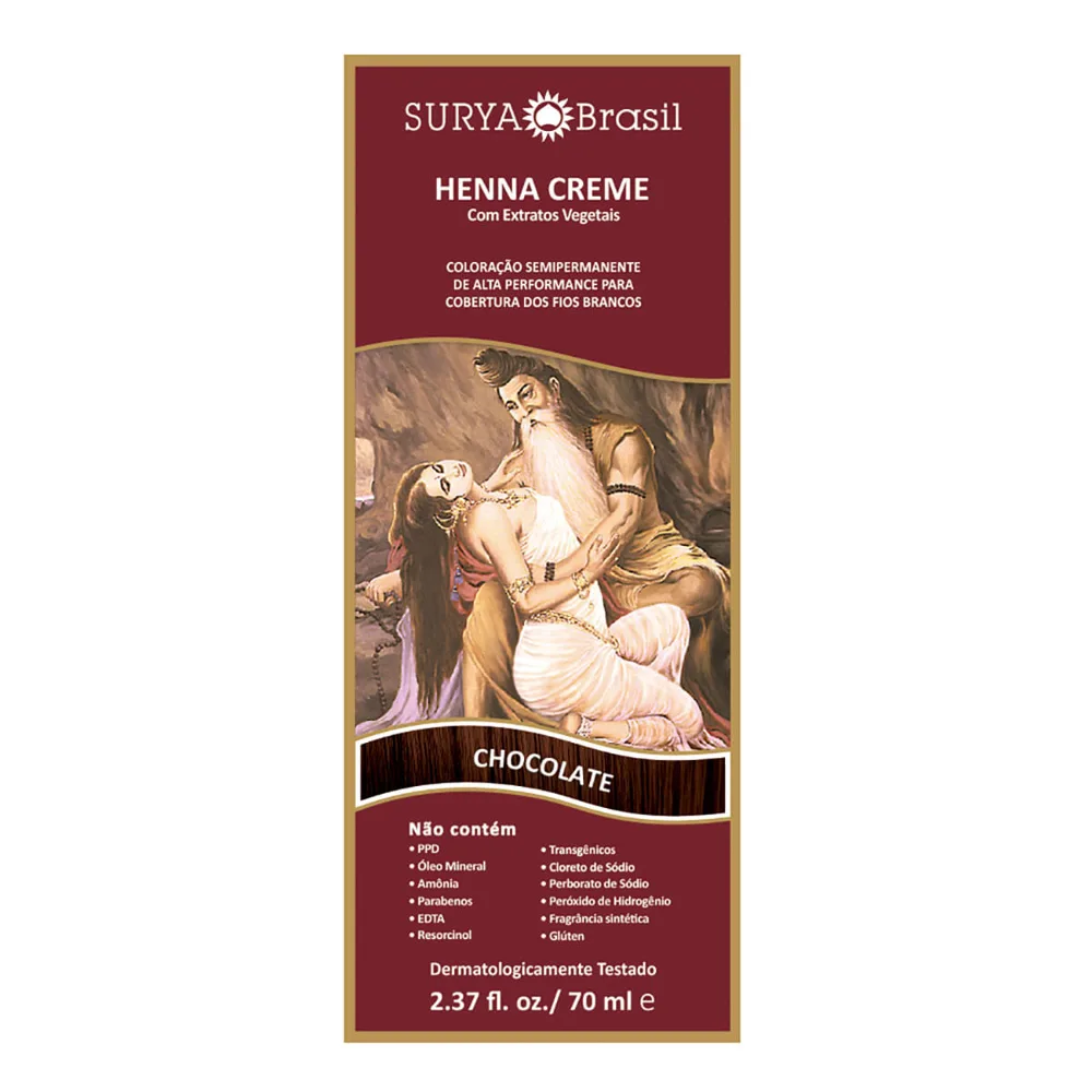 Tintura Henna Surya Chocolate 70ml