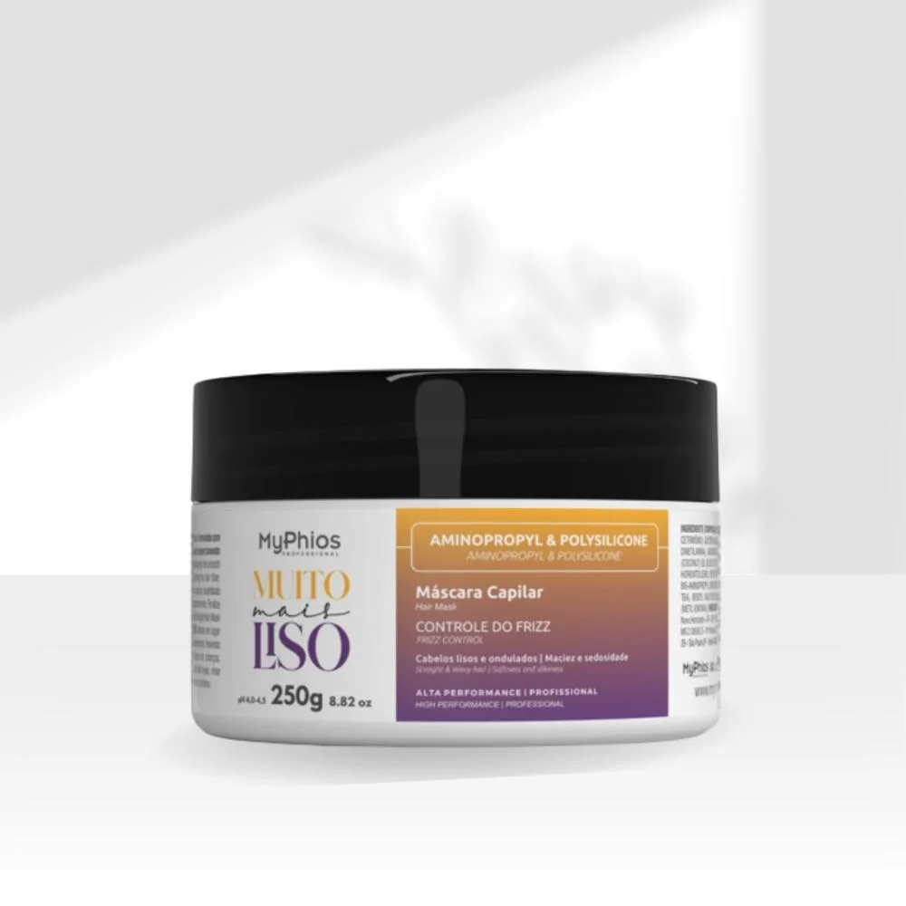MyPhios Muito Mais Liso - Máscara Hidratação Controle de Frizz - 250g