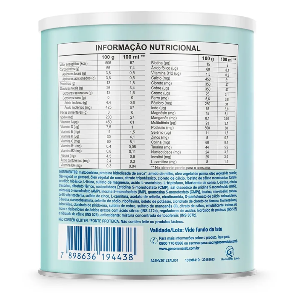 Fórmula Infantil Novamil Rice 400g