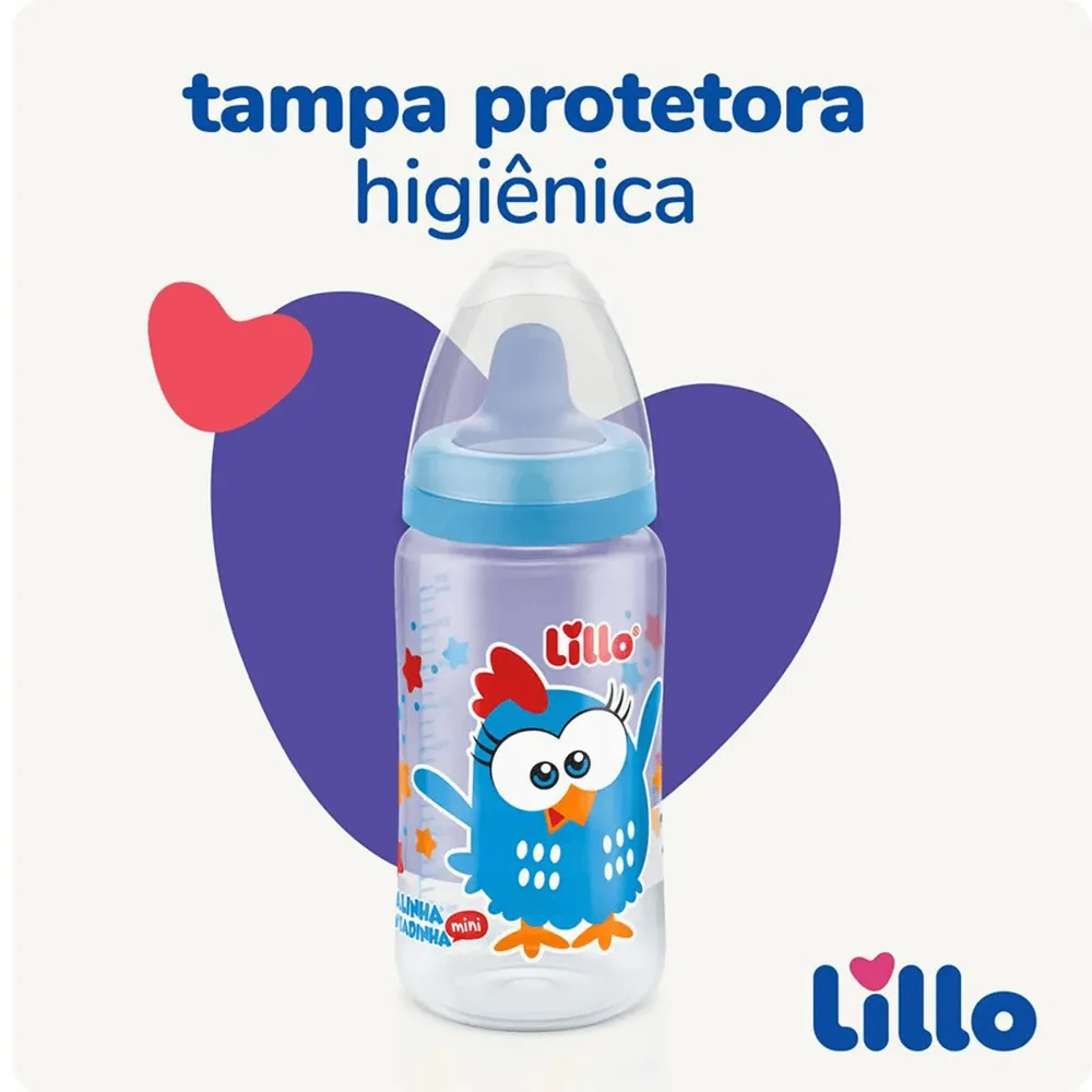 Copo Lillo Galinha Pintadinha Bico Macio 12+ Meses 300ml