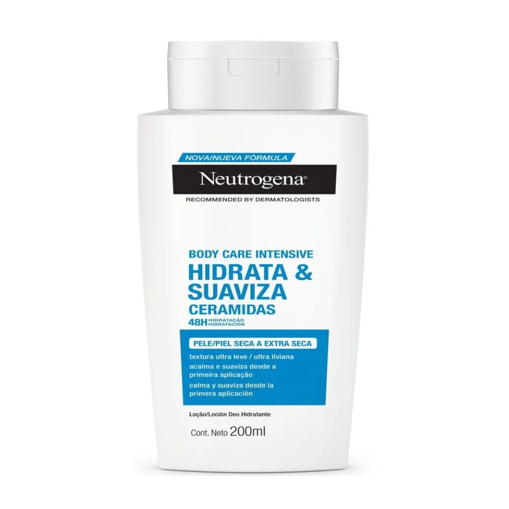 Loção Corporal Neutrogena Body Care Intensive Hidrata e Suaviza 200ml