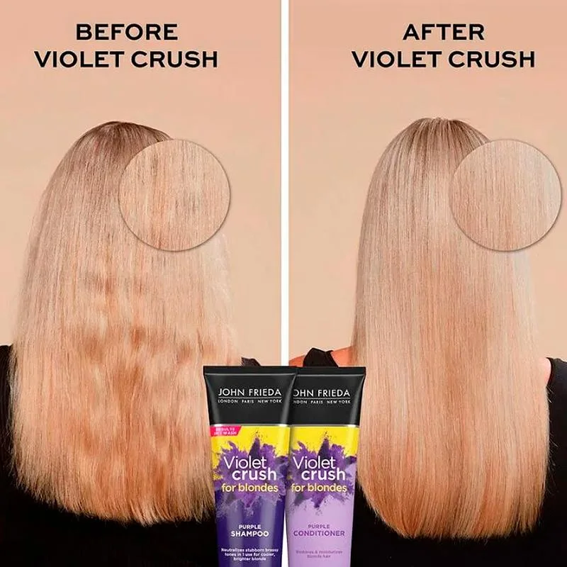 Condicionador Violet Crush for Blondes John Frieda - 245ml