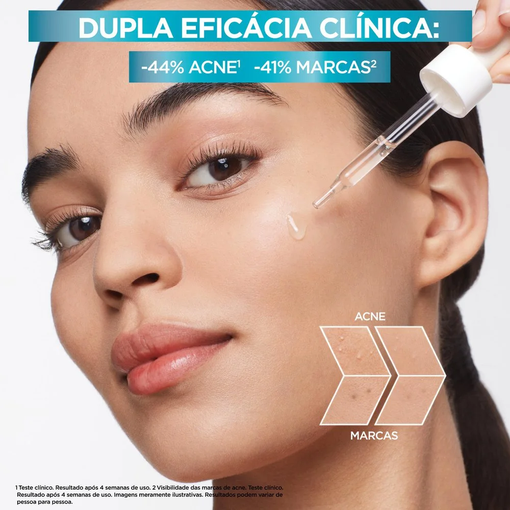 Sérum Facial Garnier Uniform & Matte Antiacne 15ml