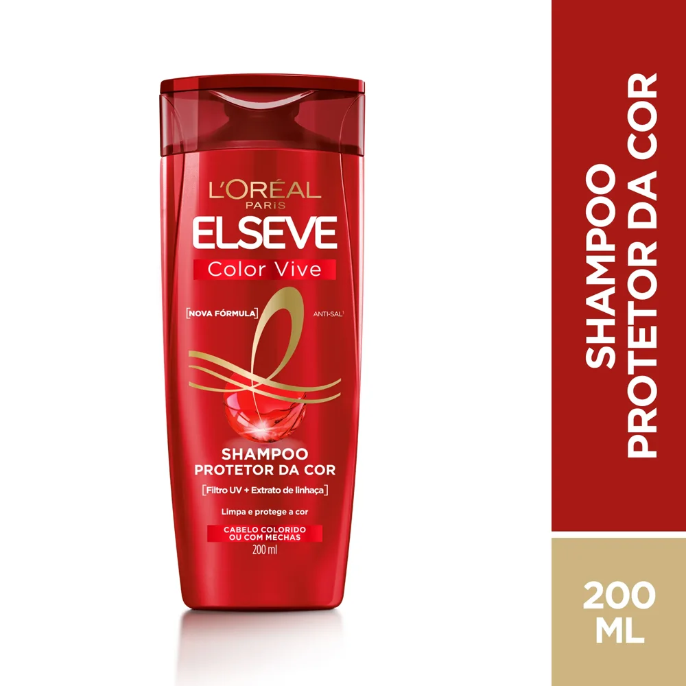 Shampoo Elseve Colorvive Protetor da Cor 200ml