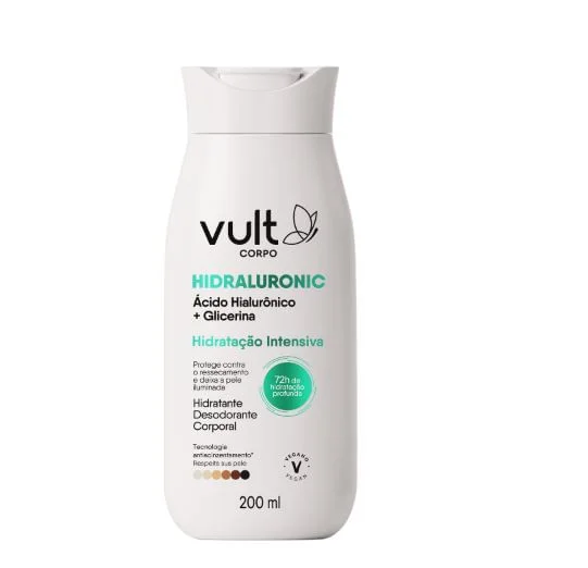 Loção Corporal Vult Hidraluronic Hidratação Intensiva 200ml