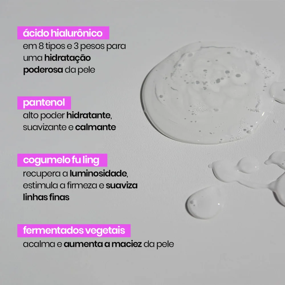 Hidratante Facial Sallve Firmador com 8 Ácidos Hialurônicos e Pantenol 40g