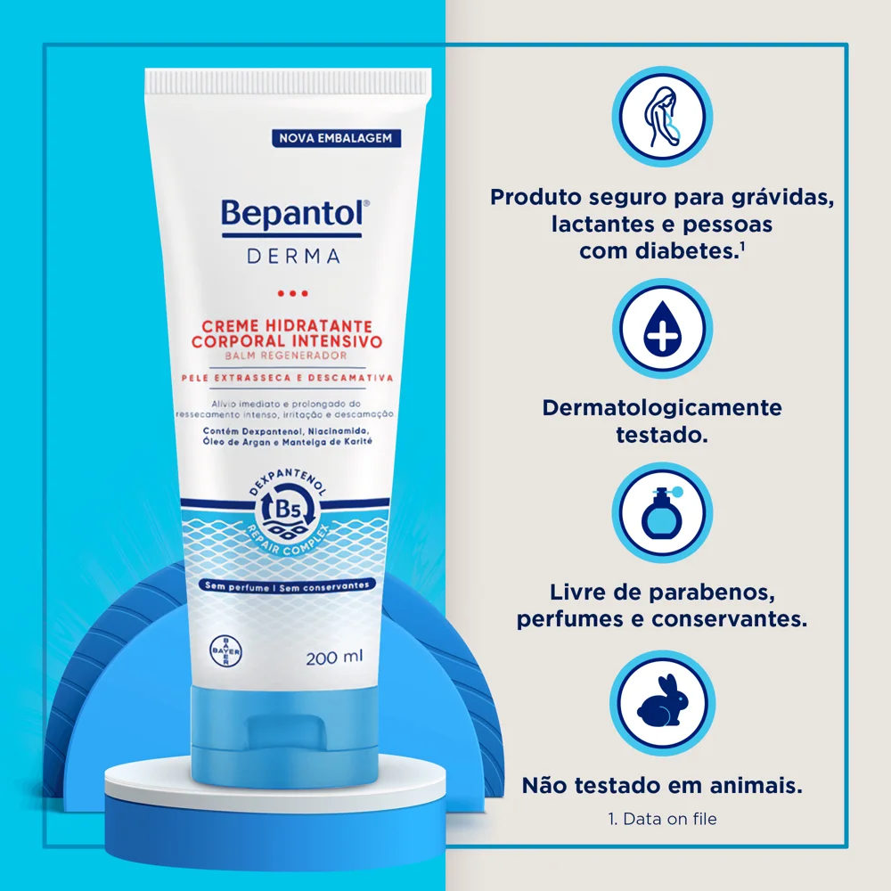 Creme Corporal Bepantol Derma Balm Regenerador 200ml