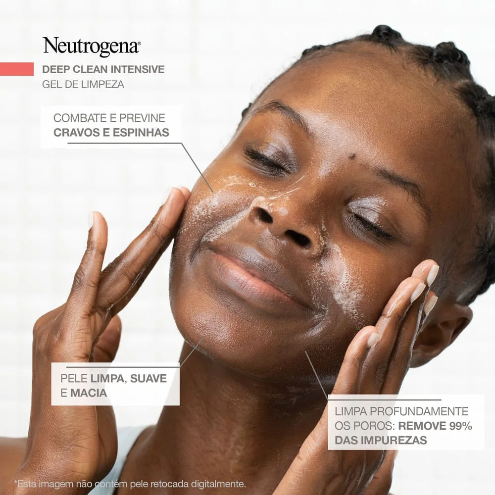 Gel de Limpeza Facial Neutrogena Deep Clean Grapefruit 60g