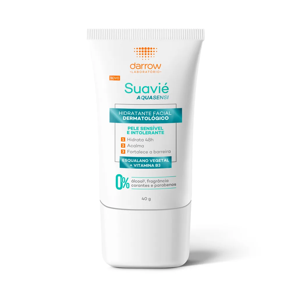 Hidratante Facial Darrow Suavié Aquasensi em Gel Peles Sensíveis 40g