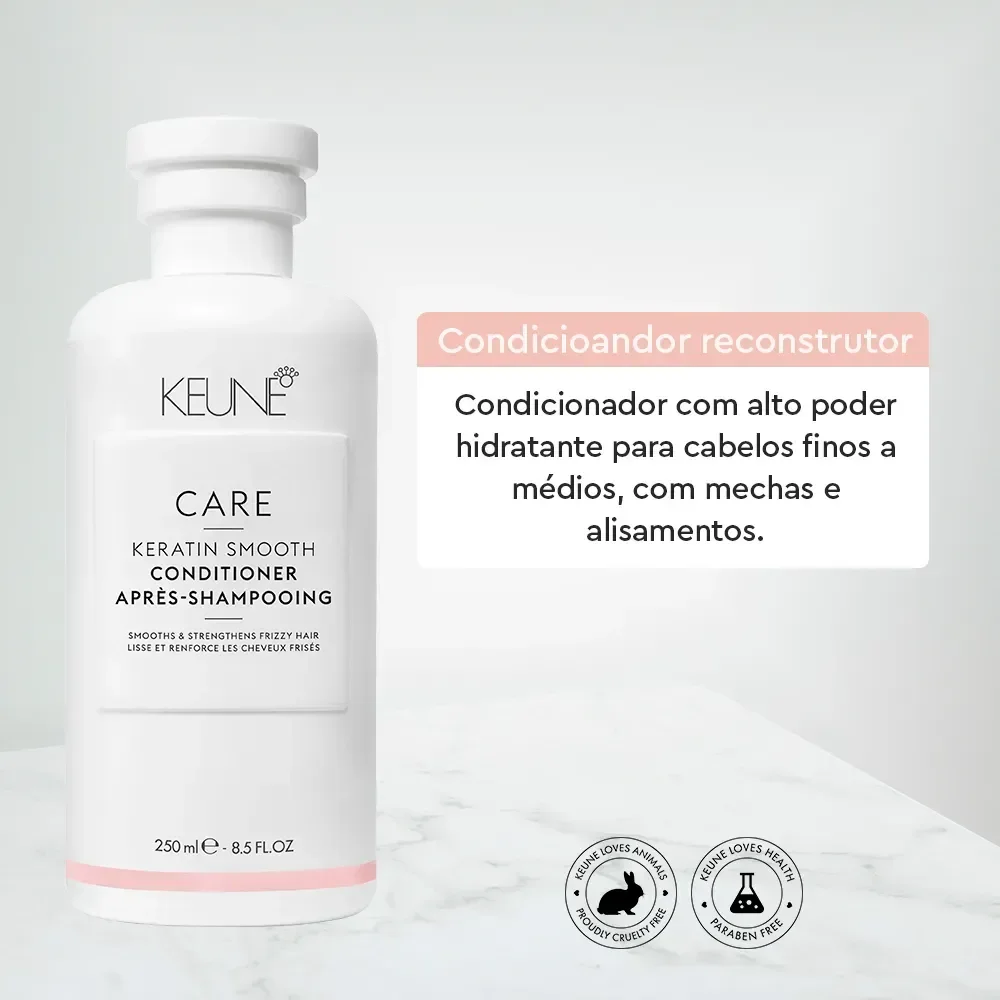 Condicionador Care Keratin Smooth Keune 250ml