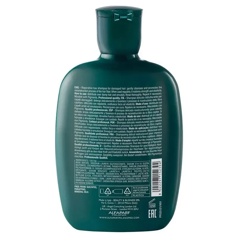 Shampoo Semi Di Lino Reconstruction Reparative Alfaparf Milano 250ml